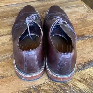 J. Crew | Shoes | J Crew Brown Leather Lace Up Shoes 2 J8989  display picture 3